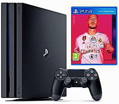 PlayStation 4 Pro 1TB Black + FIFA 20